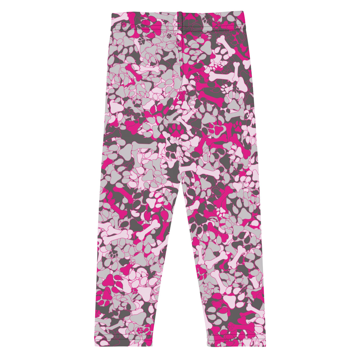 Pink camouflage leggings for youths