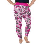 Pink camouflage leggings
