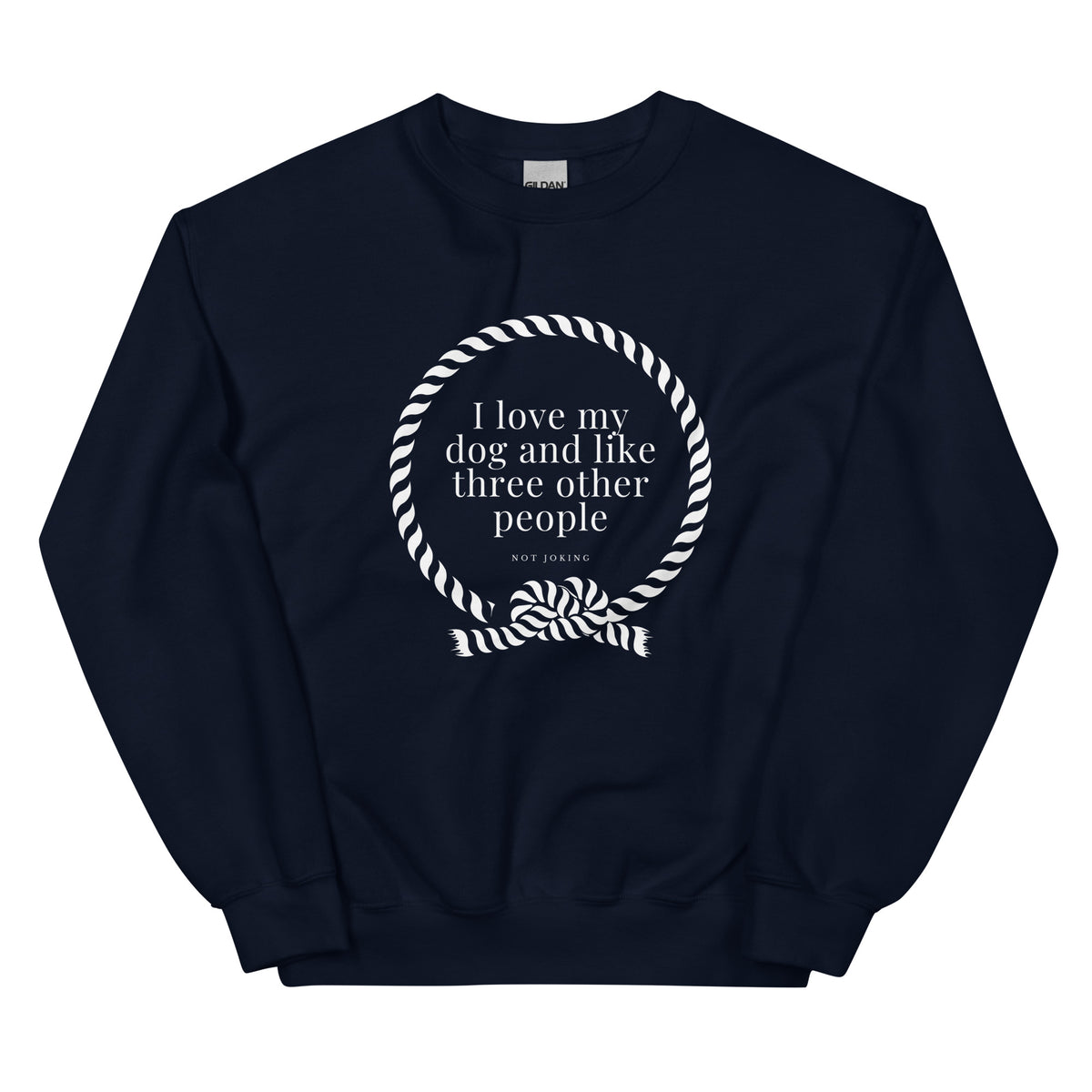 Sweatshirt for dog enthusiasts