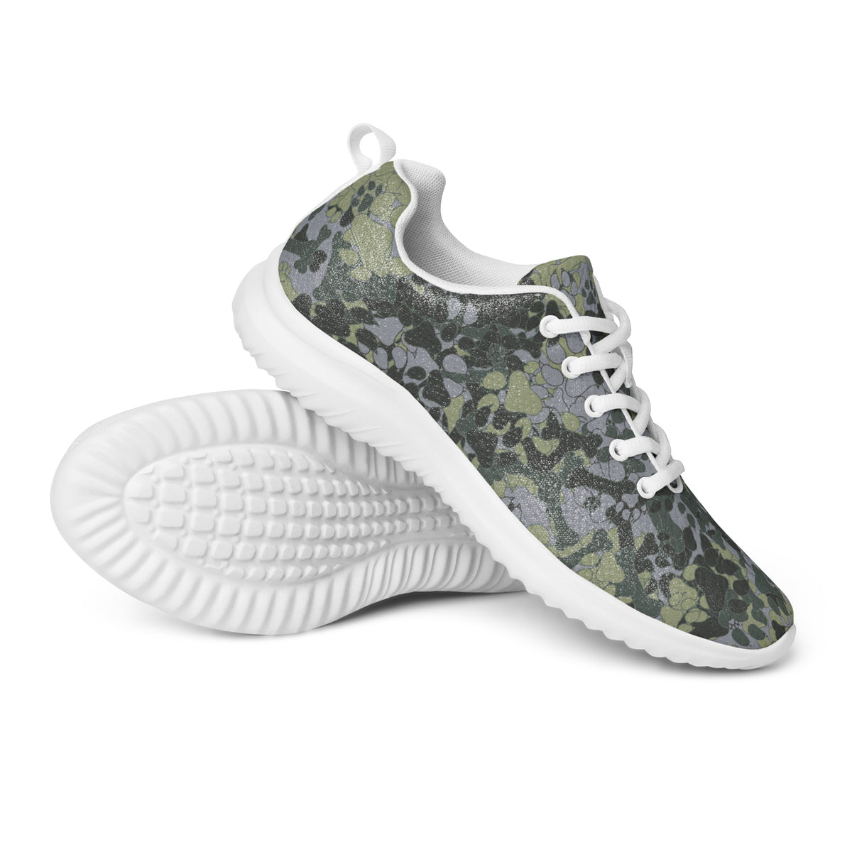 Camouflage sneakers