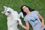 Stylish Dog T Shirt: I Am Never Lost With My Dog By My Side