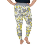 Plus size soft yellow legging