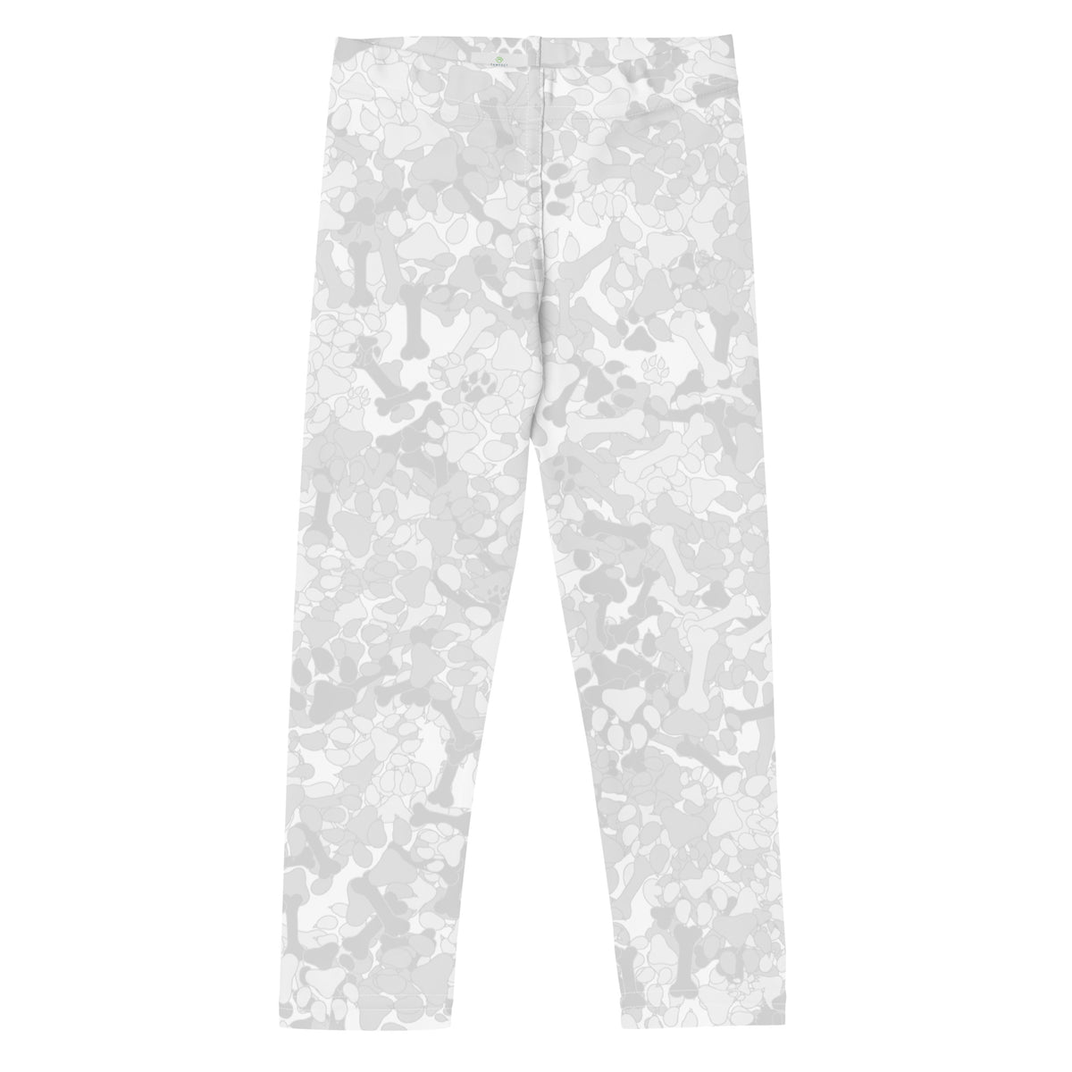 Kids white camo leggings