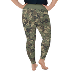 Plus size camo legging