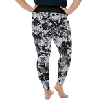 Plus size camo leggings