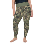 Plus size camouflage leggings