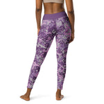 Purple camo leggings