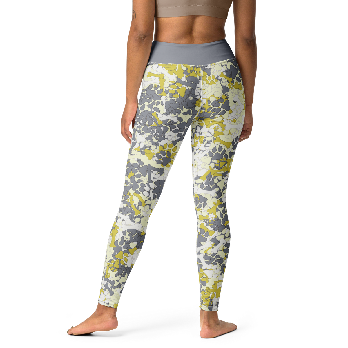 Yellow Camo Leggings