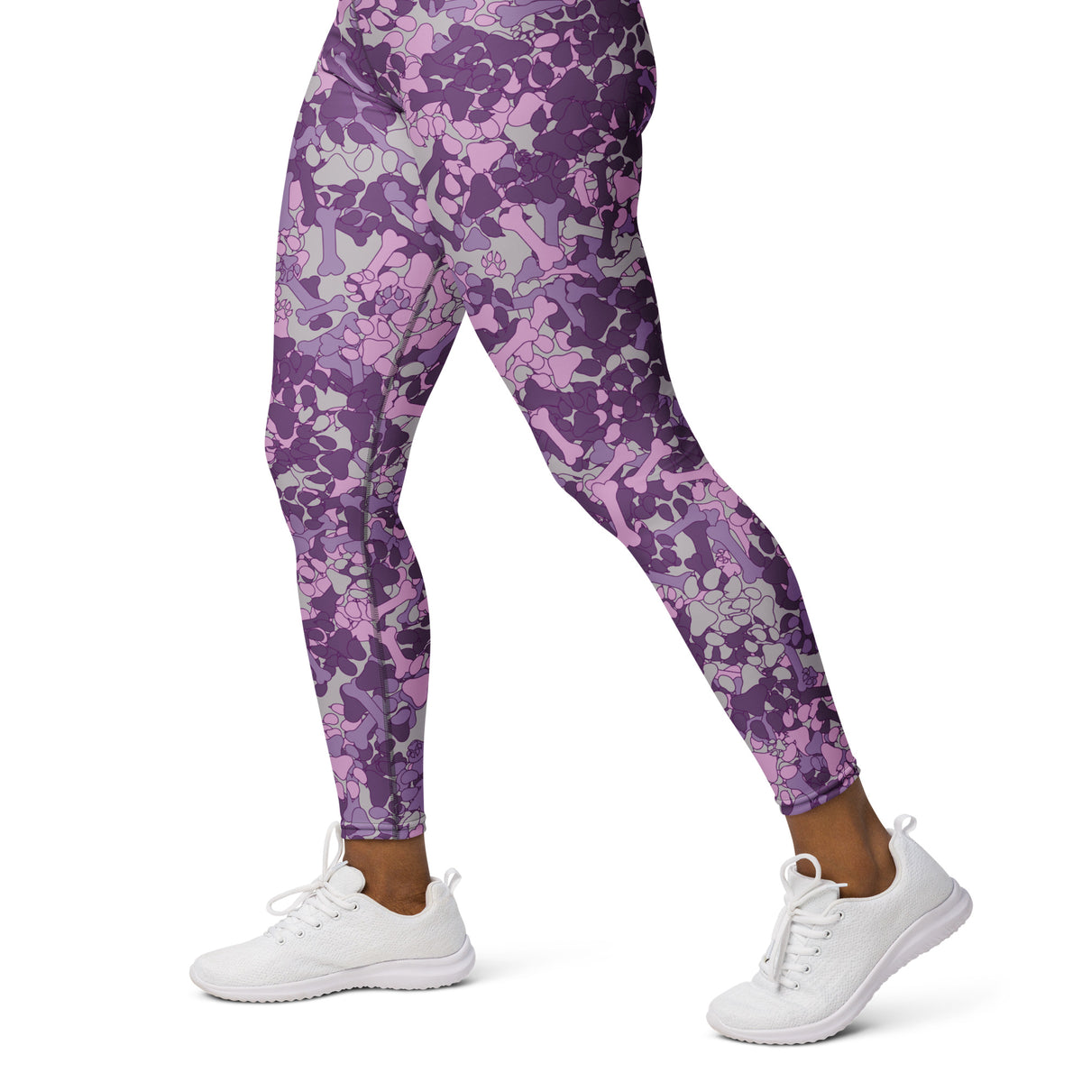 Camouflage leggings for dog lovers