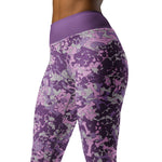 Purple camo leggings