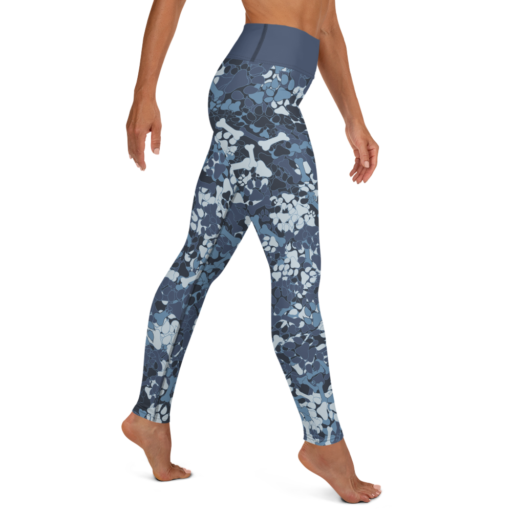 Blue camo activewear