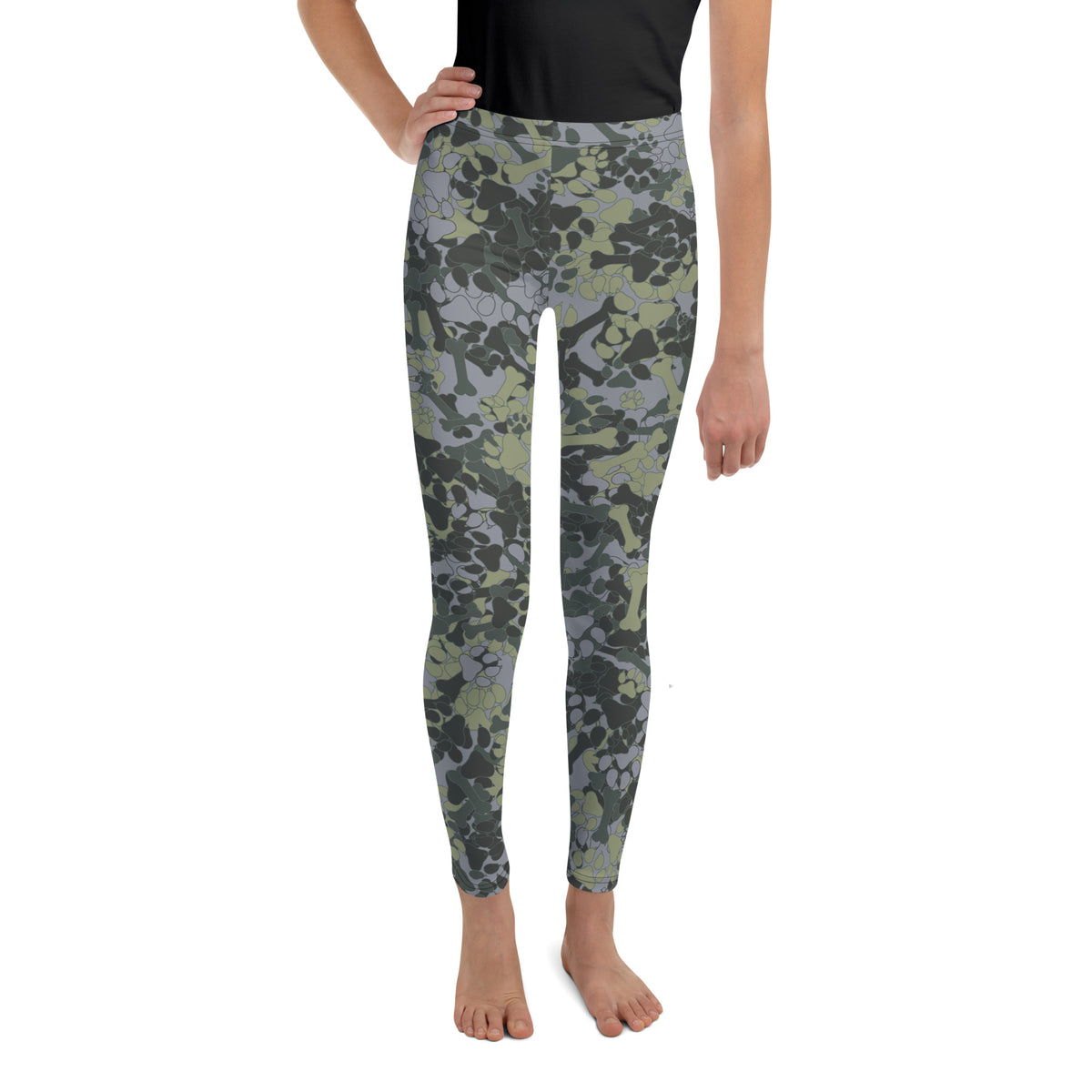 youth camouflage leggings 