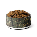 Place Steak Here:Fun Camo Dog Bowl