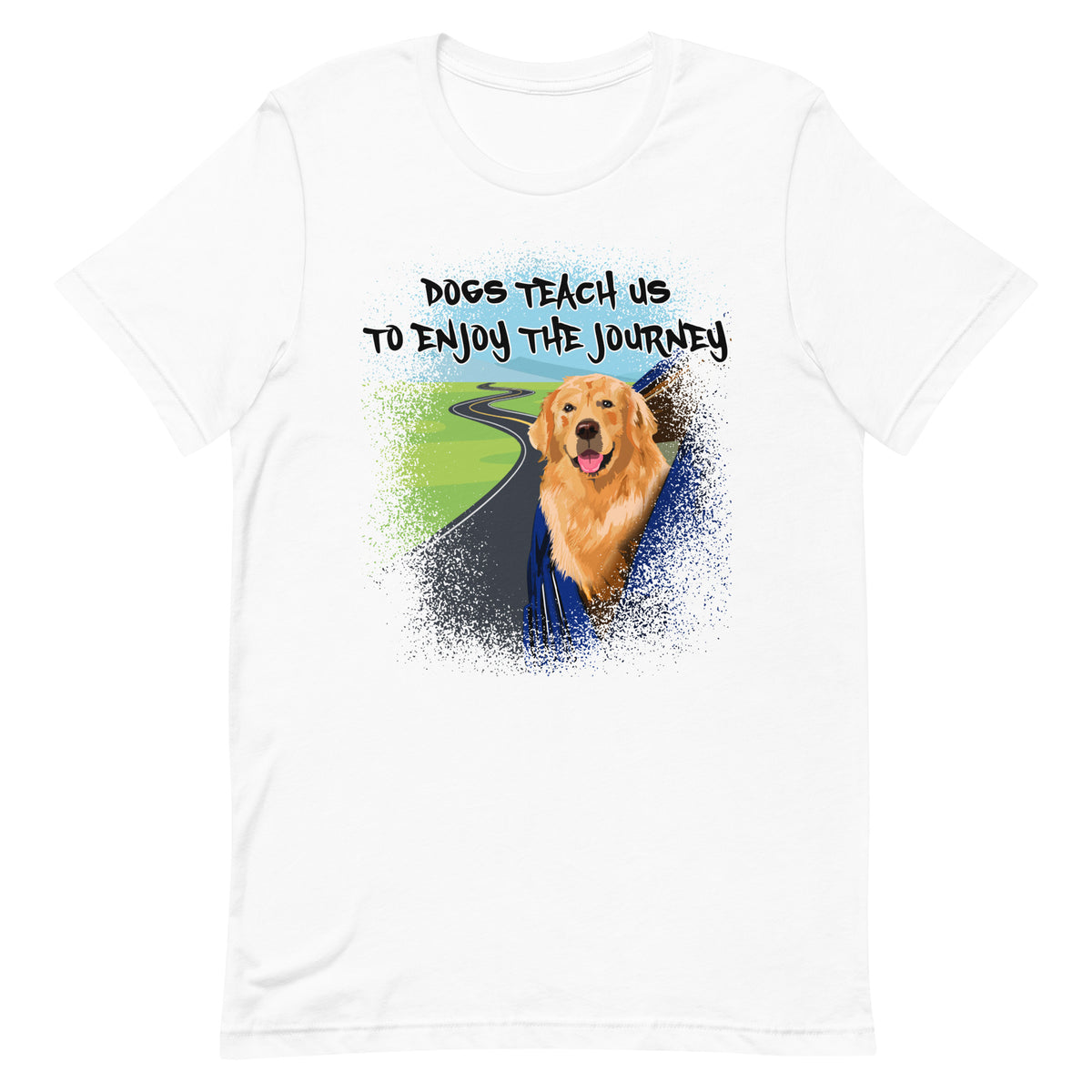 Dog themed shirt for humans