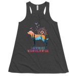 Women’s Dog Tank Tops: I Am Never Lost With My Dog By My Side