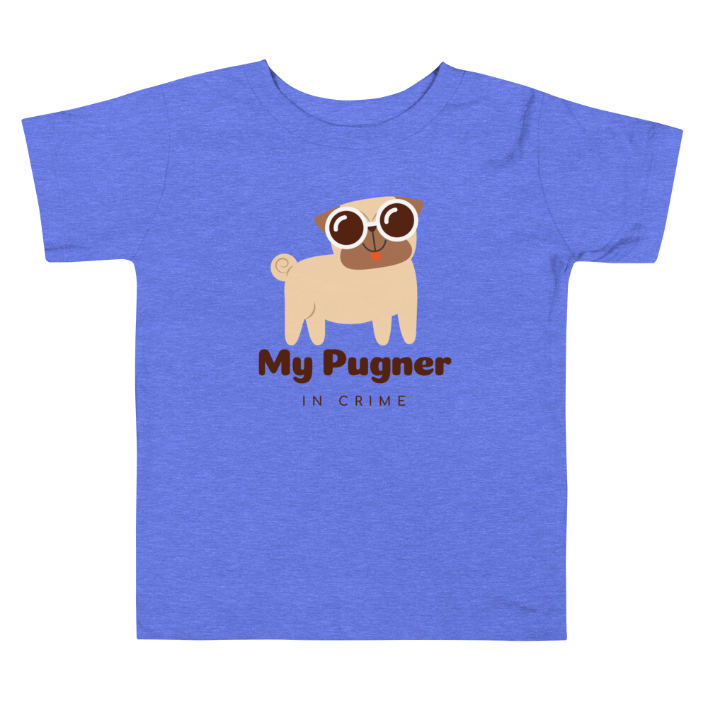 Fun Dog Shirts for Kids: My Pugner In Crime