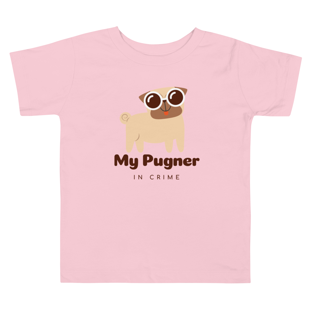 Fun Dog Shirts for Kids: My Pugner In Crime